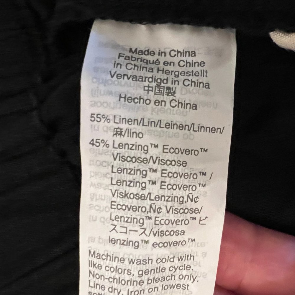 Madewell Black High Waist Paperbag Shorts Size 6 - Picture 7 of 8